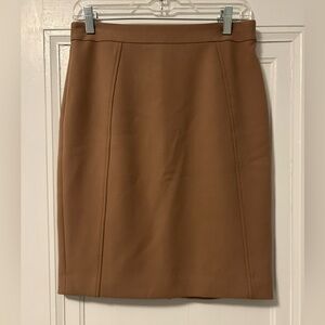 Halogen Tan Pencil Skirt
